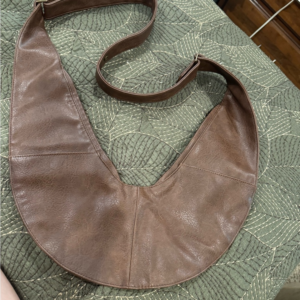Brown Sash Bag
